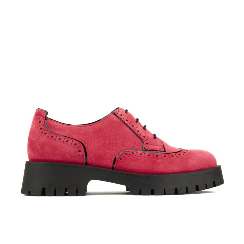 Red oxford shoes sales