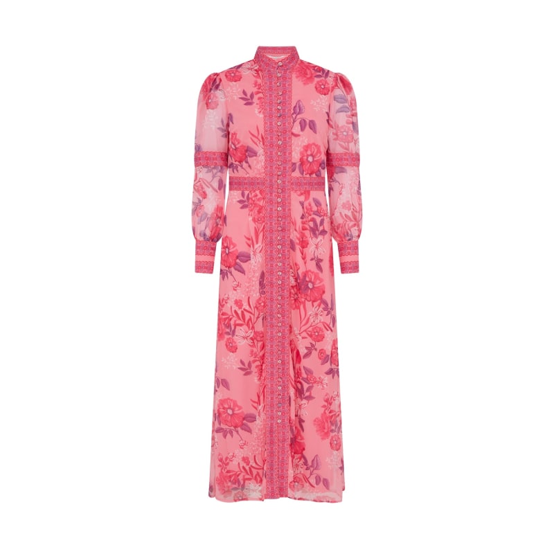 Chiffon maxi shirt on sale