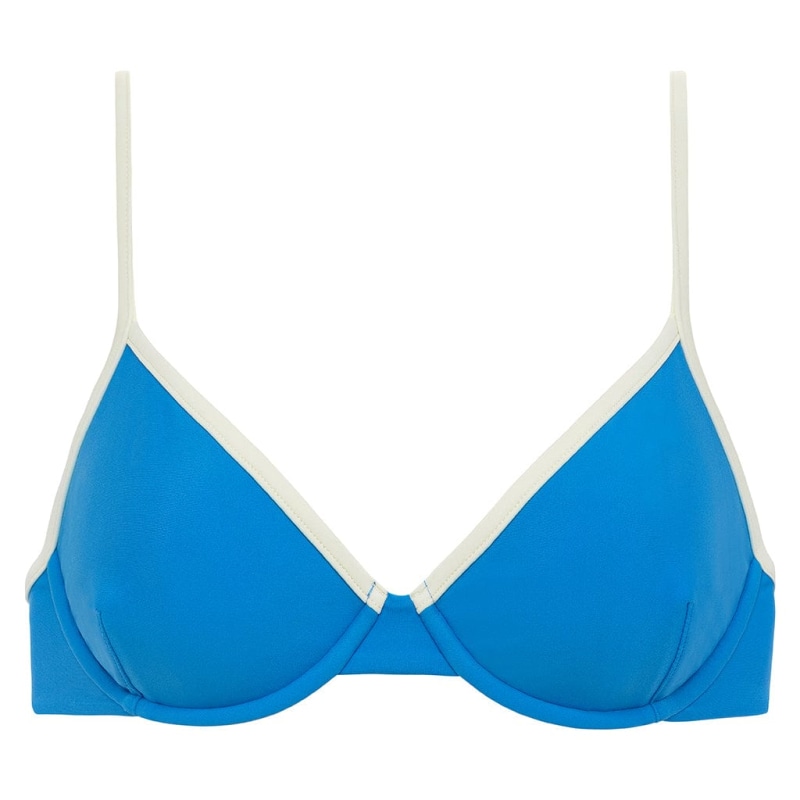 Blue Underwire Bikini Top – Xandra Swimwear