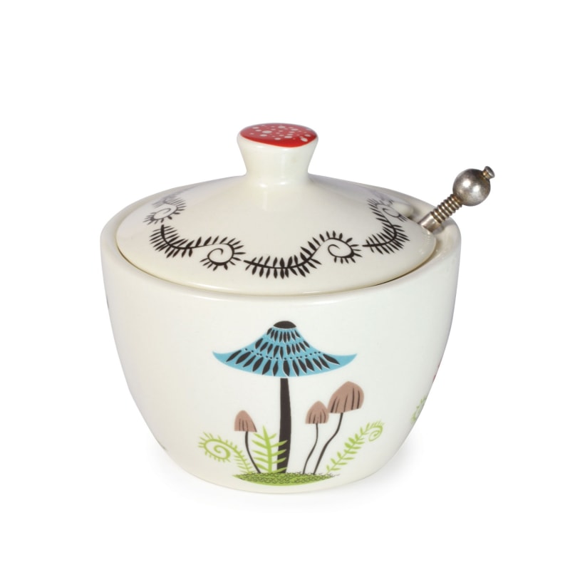 Thumbnail of Toadstool Sugar Bowl With Lid image