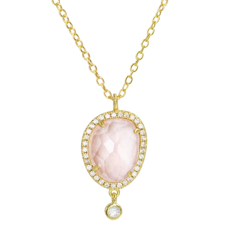 Thumbnail of Johari Necklace - Morganite Pink image