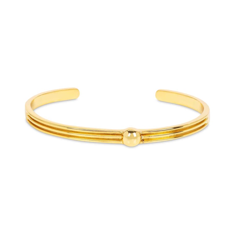 Athena Gold Cuff Bracelet Amadeus Wolf Badger