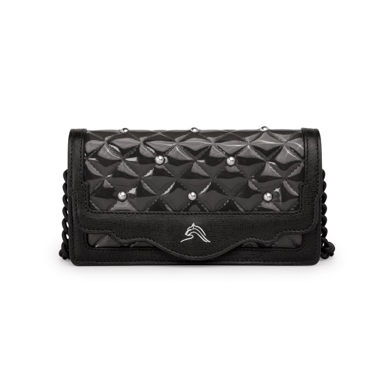 Audreyette Phone Pochette Micro In Black, Thale Blanc