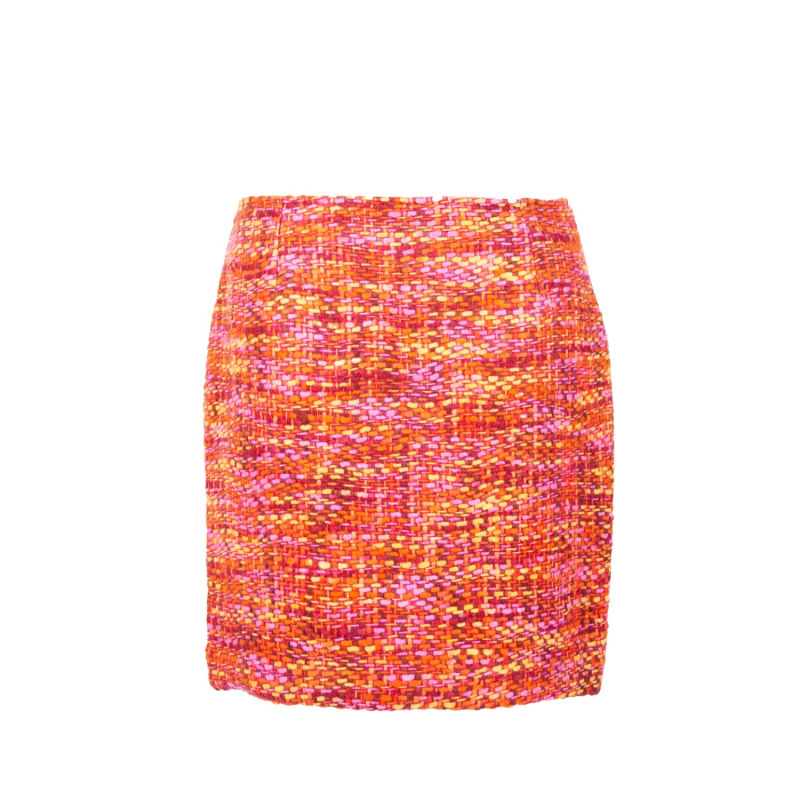 Thumbnail of Little Mini Pinky Yellow Wool Skirt image