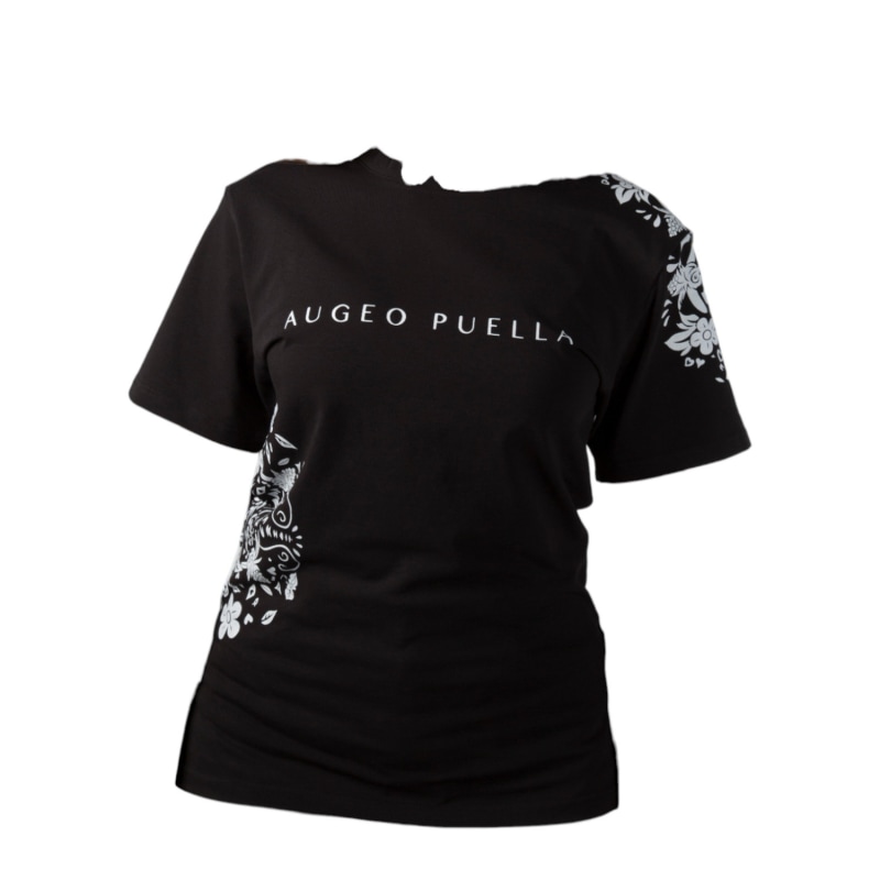 Thumbnail of Augeo Puella Printed Black & White T-Shirt image