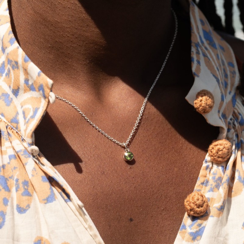 Peridot birthstone shop jewellery