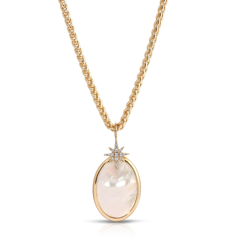 Thumbnail of Aurora Pendant Necklace - Pearl image