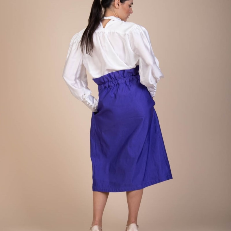 Thumbnail of Ava Long Purple Skirt image