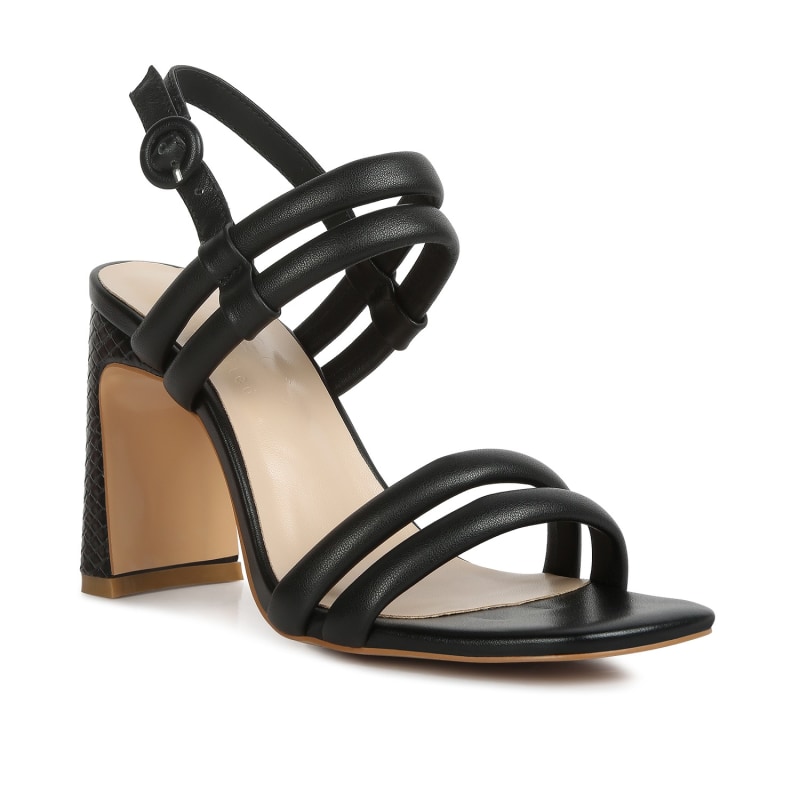 Skinny block heel best sale