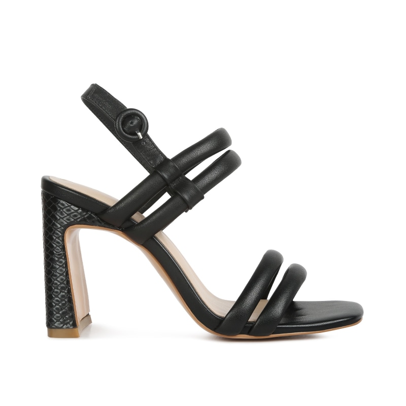 Slim block heel sandals deals