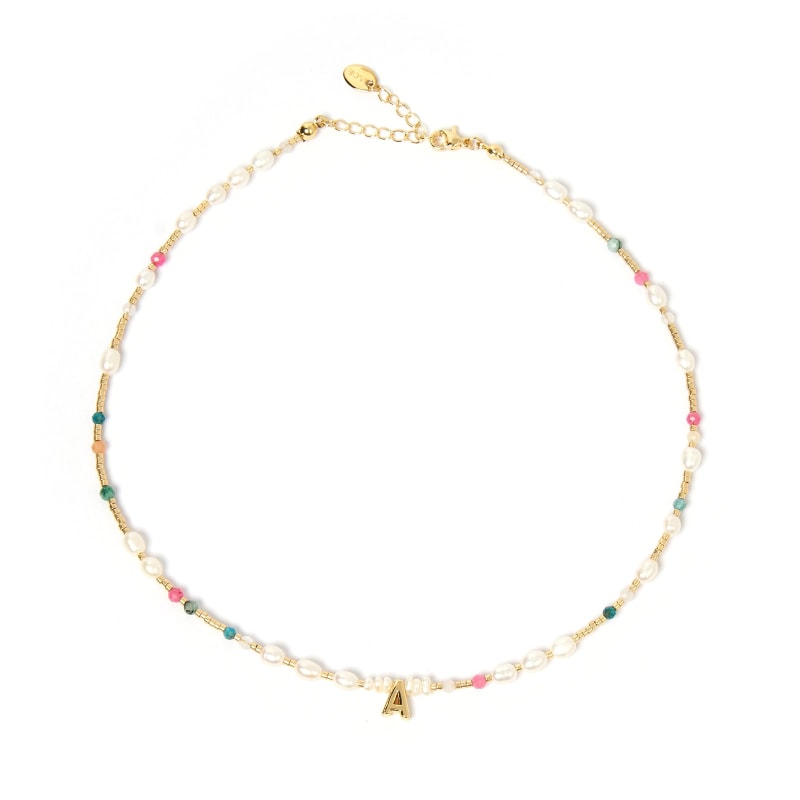 Seed initial necklace top