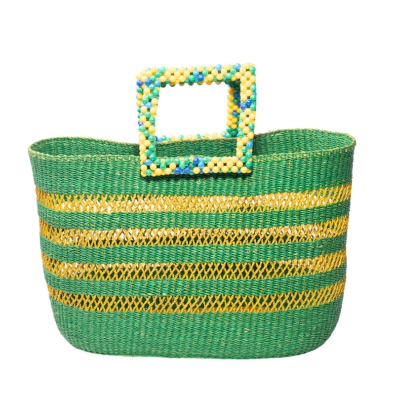 Thumbnail of Ayann Straw Basket Bag image