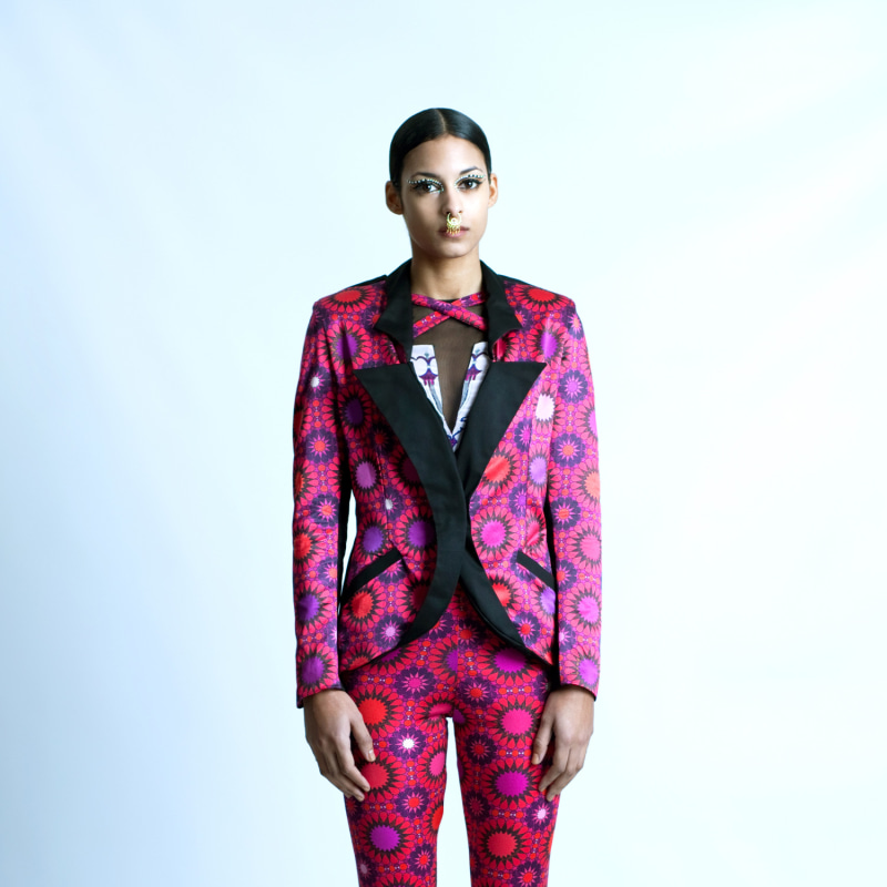 Red colour blazer online