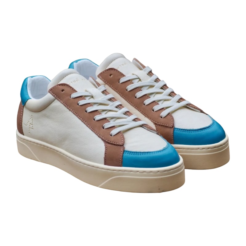 Thumbnail of Alfena- Azure Vegetable Tanned Chrome-Free Leather Sneaker image