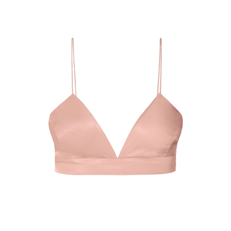 Elaina Satin Bralette – MONOLOGY