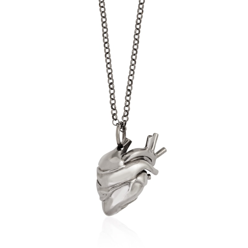 Thumbnail of Heart Pendant Rhodium image