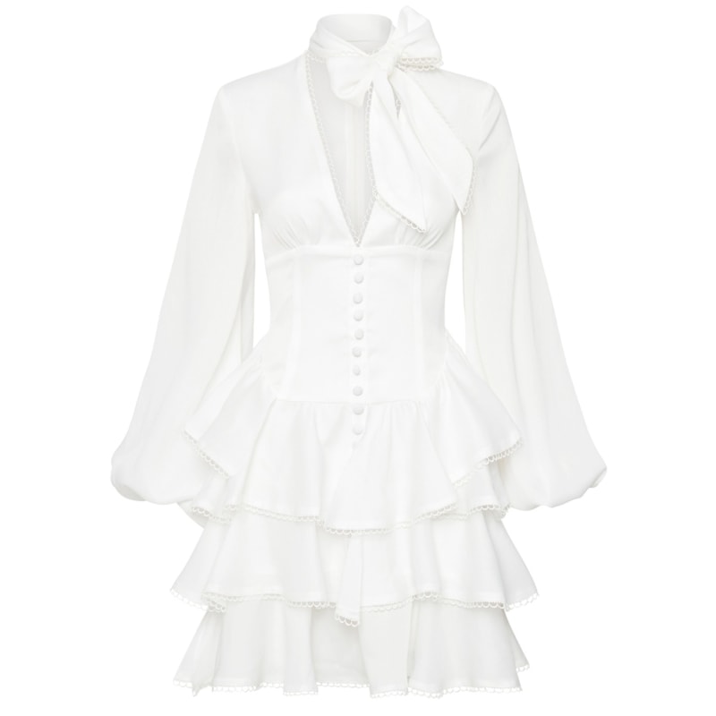 Thumbnail of Paley Dress White image