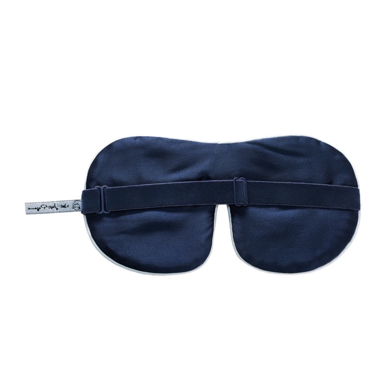 Thumbnail of Silk Eyeshade For Sleeping - Dark Blue image