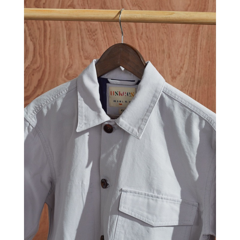 Thumbnail of The 3003 Buttoned Workshirt - Grey image