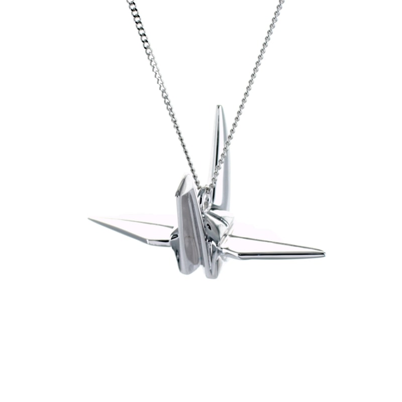 Thumbnail of Crane Necklace Sterling Silver image