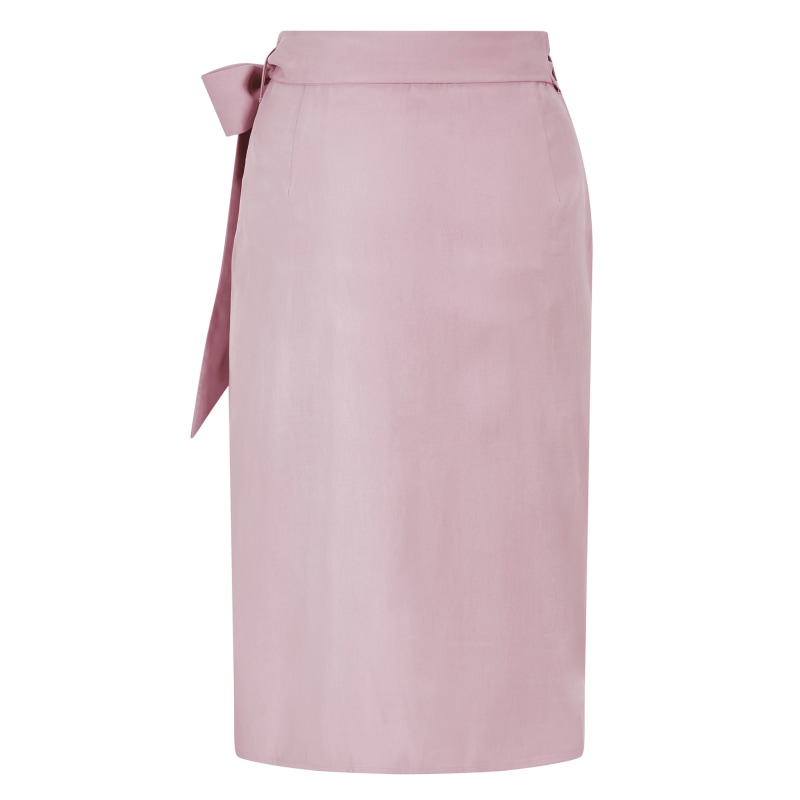 Thumbnail of Bow Tie Wrap Skirt (Pink & Purple) image