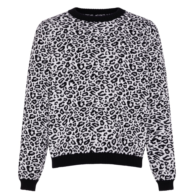 Mens leopard sweater on sale