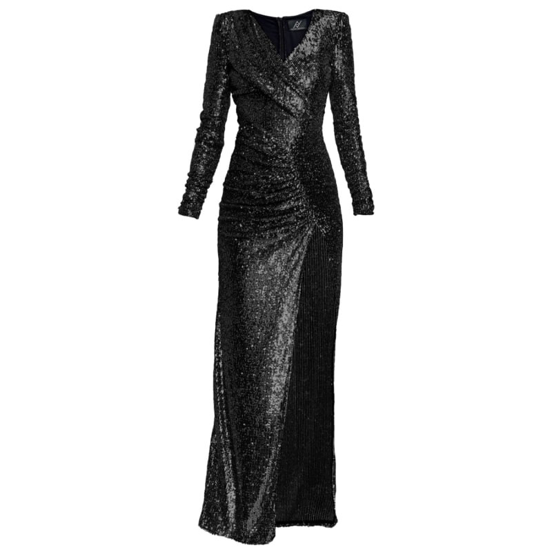 Thumbnail of Evening Black Dress Gloria image