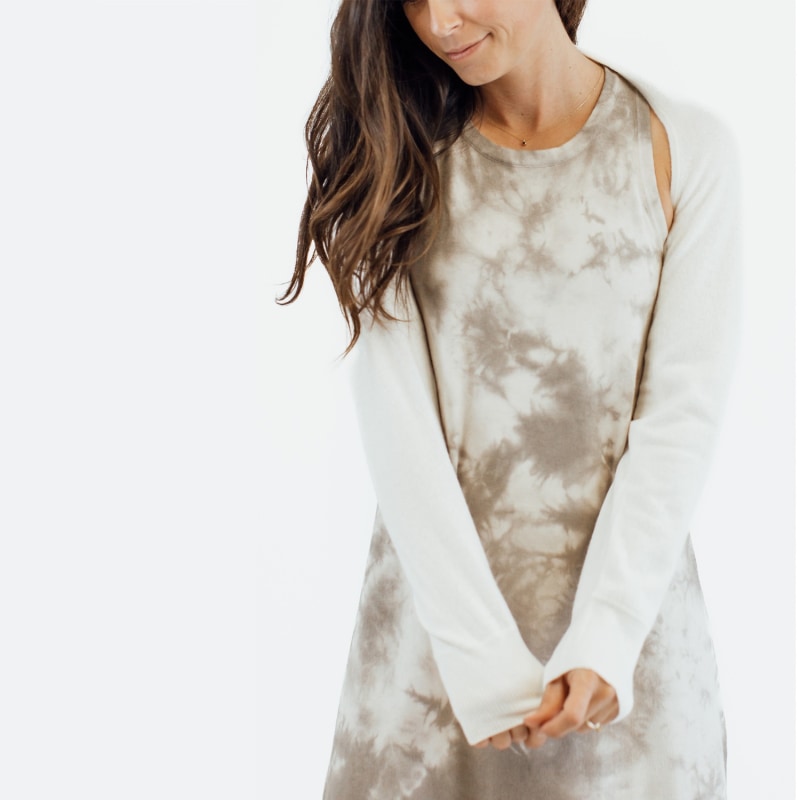 Thumbnail of Cashmere Shrug - White image