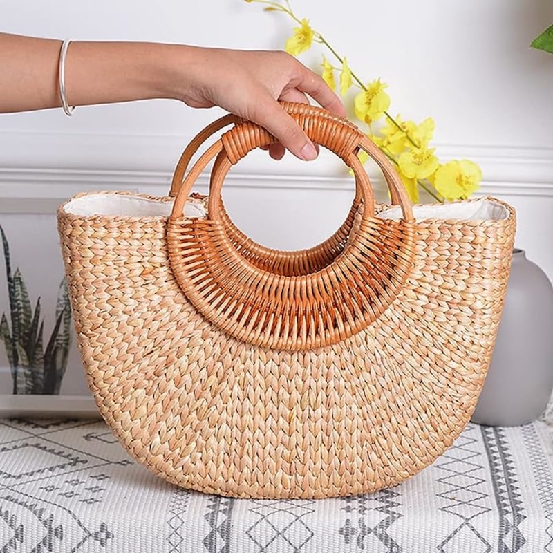 Balinese Rattan Basket Bag