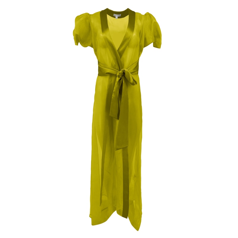 Sheer silk robe 2025