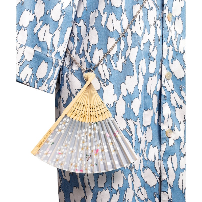 Thumbnail of Yukata Shirt Sky Blue/White image