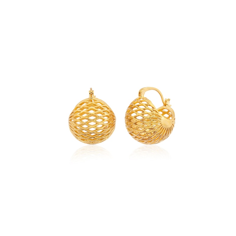 Basket type earrings store