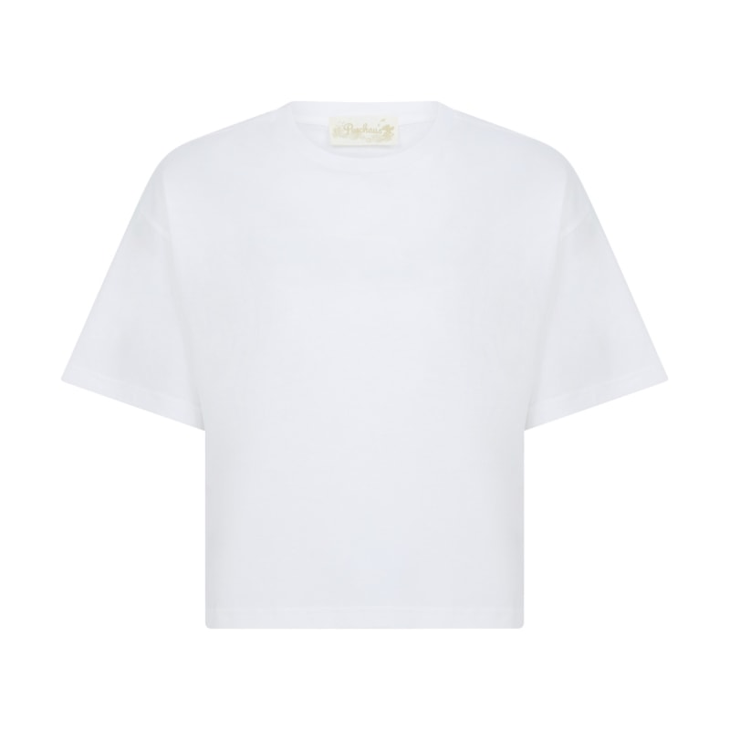 Thumbnail of Bassia Cotton T-Shirt - Glacier White image