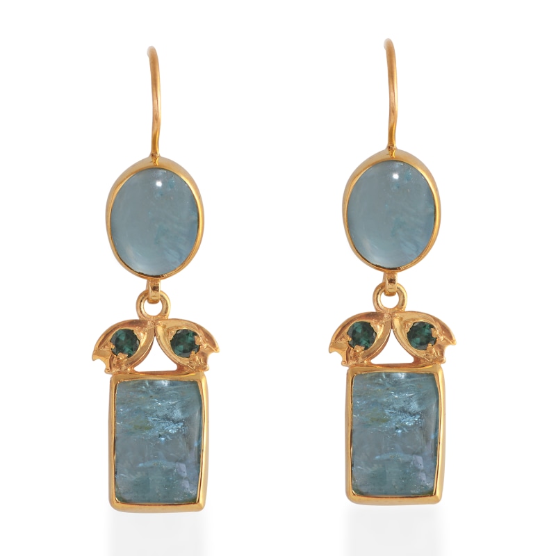 Thumbnail of Bathsheba Aquamarine Drop Earrings image