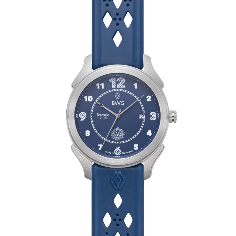 Thumbnail of Bavaria Royal Bavarian Blue Sport Men's Premium Dress Watch Made In Germany image