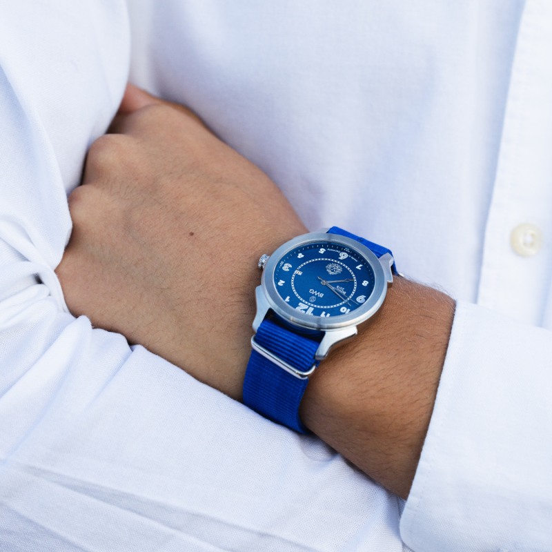 Thumbnail of Bavaria Royal Bavarian Blue Sport Men's Premium Dress Watch Made In Germany image