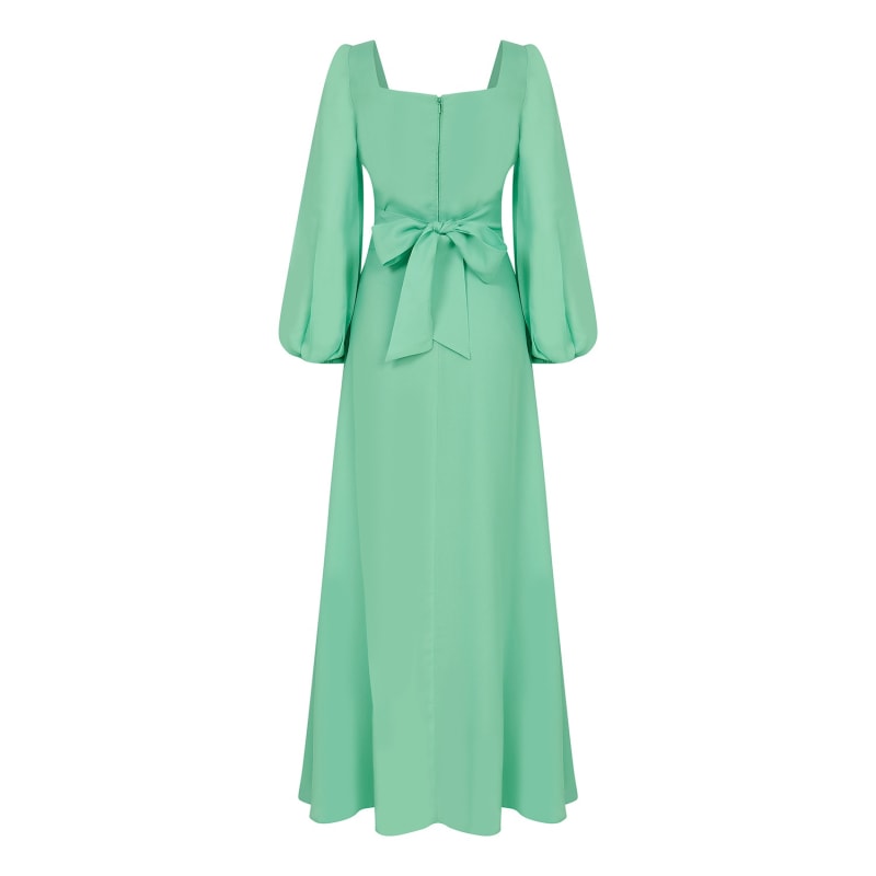 Thumbnail of Long Cocktail Green Dress image