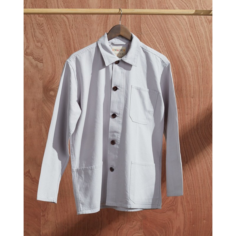 Thumbnail of The 3001 Buttoned Overshirt - Grey image