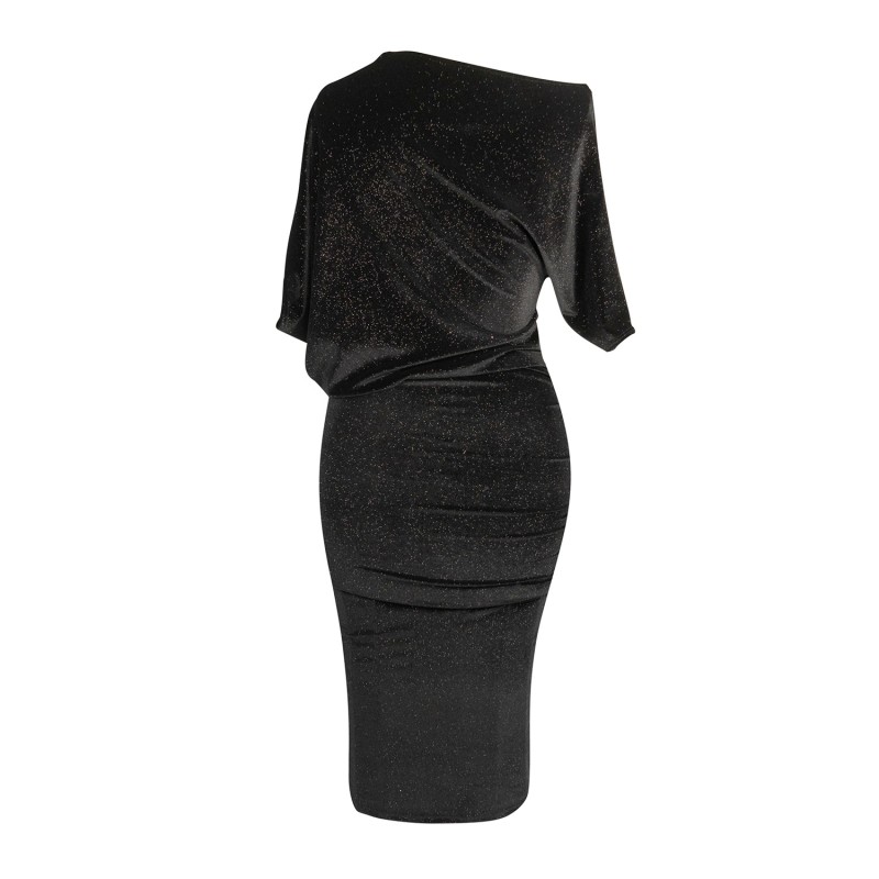 Thumbnail of Black Shimmer Angle Dress image