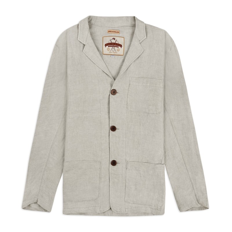 Thumbnail of Linen Blazer - Ecru image