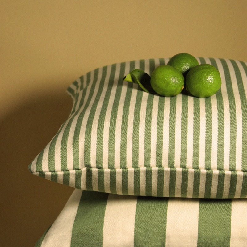 Thumbnail of Bea Rand Limeleaf Green Cushion Cover image