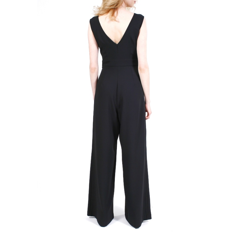 Beatrice Black Maxi Jumpsuit by VIKIGLOW