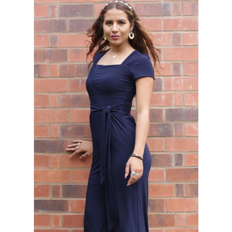 Thumbnail of Becky Jumpsuit In Navy image