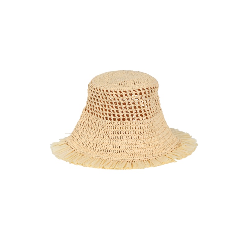 Straw Beret at