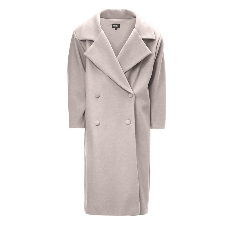Lapels structured coat hotsell