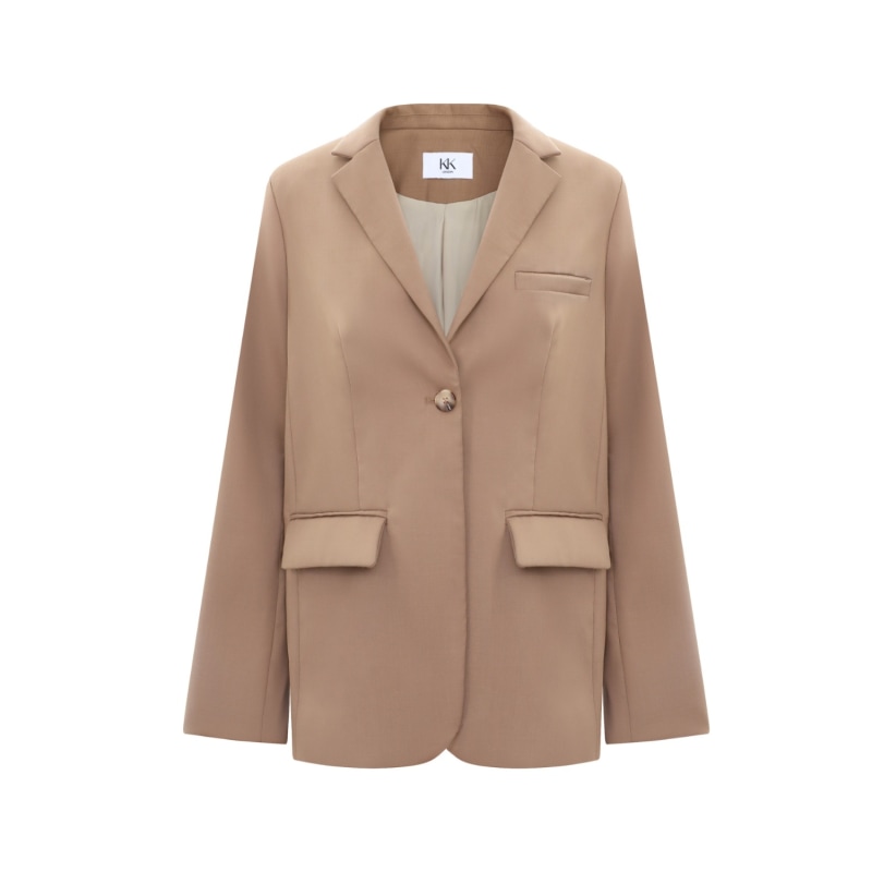 Wool mix blazer outlet