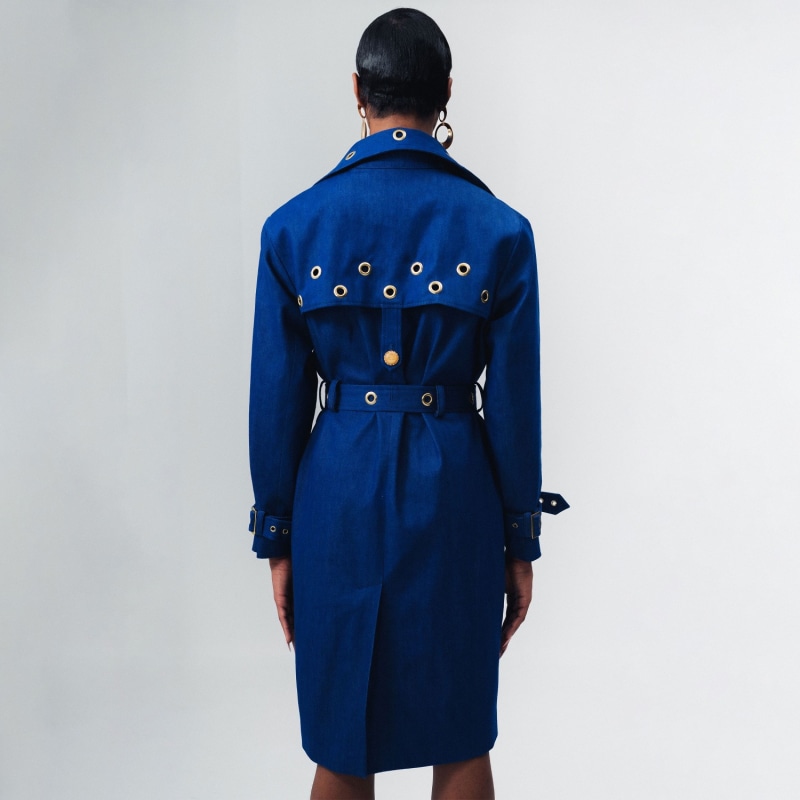 Thumbnail of Bellina Denim Trench Coat image