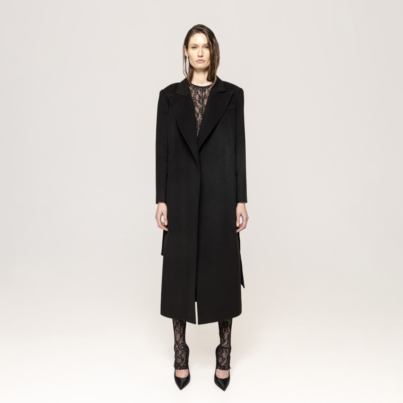 Belted frock coat on sale