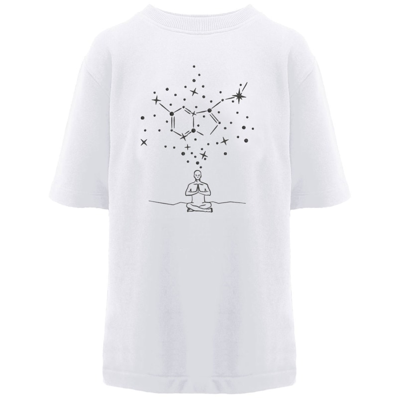 Thumbnail of Serotonin White Embroidered Women's T-Shirt image