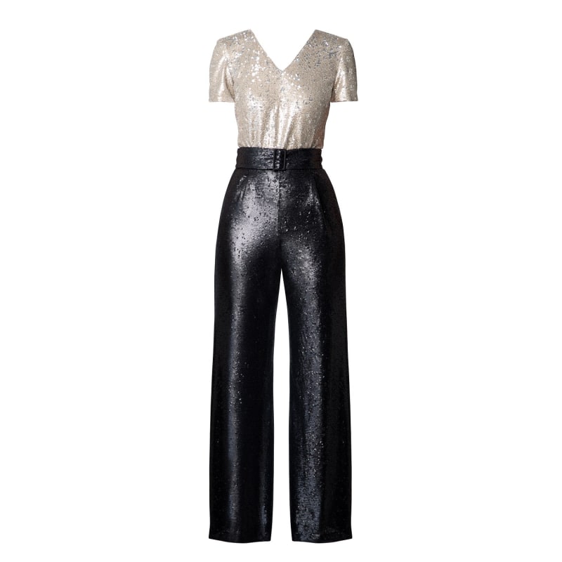 Studio 54 Black Jumpsuit Buying Discount 